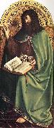 Jan Van Eyck St John the Baptist oil painting artist